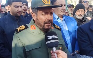 فرمانده سپاه زنجان: خدمت به مردم، مدال افتخاری بر سینه سپاه است