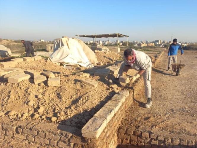 کاخ هخامنشی آپادانای شوش مرمت شد