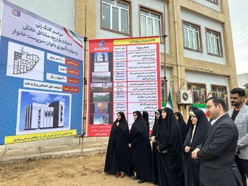 ساخت بازارچه مشاغل خانگی بانوان سرپرست خانوار بوشهر آغاز شد