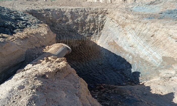 عملیات خط انتقال برای تامین آب ۷۵۰ هکتار زمین های کشاورزی گچساران آغاز شد