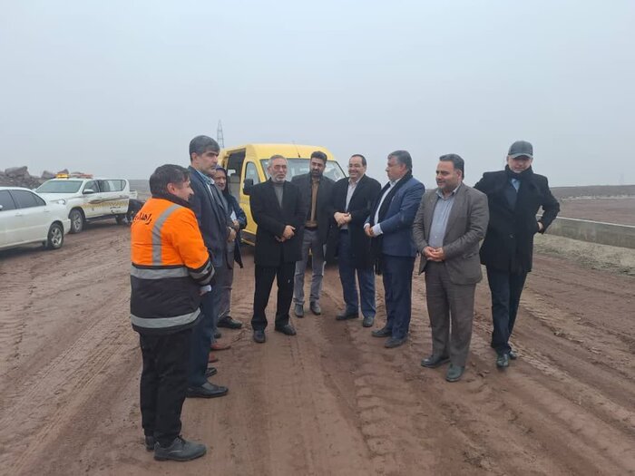 معاون استاندار تهران پروژه های عمرانی در دست احداث ملارد را بررسی کرد