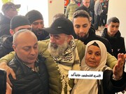 Arrivée des prisonniers palestiniens libérés à Ramallah