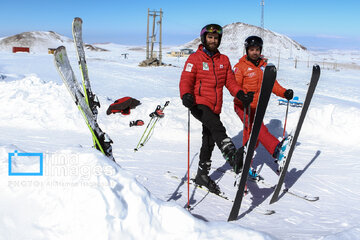 Sahand Ski Resort, Tabriz, northwestern Iran