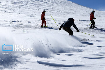 Sahand Ski Resort, Tabriz, northwestern Iran