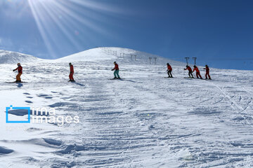 Sahand Ski Resort, Tabriz, northwestern Iran