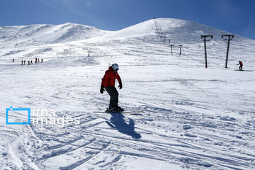 Sahand Ski Resort, Tabriz, northwestern Iran
