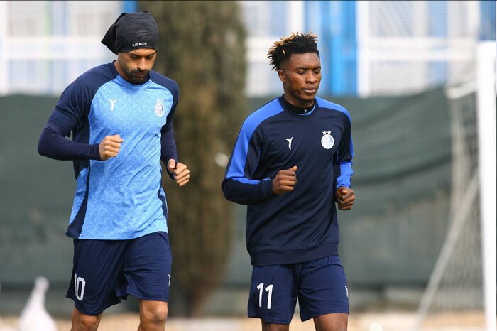 تمرین آبیپوشان در کمپ حجازی؛ استقلالیها مهیای تقابل با الریان میشوند