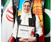 طالبة ايرانية من جامعة طهران تنال لقب باحثة بريكس لهذا العام