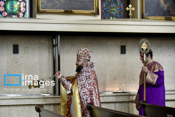 Saint Sarkis Day Ceremony in Tehran