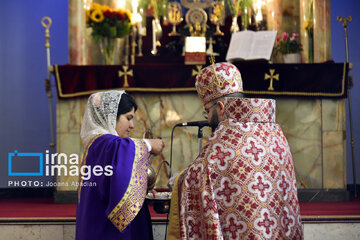 Saint Sarkis Day Ceremony in Tehran
