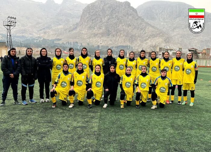 صعود خیبر خرم‌آباد و هیات فوتبال کرمانشاه به مرحله بعدی لیگ دسته ۲ فوتبال زنان