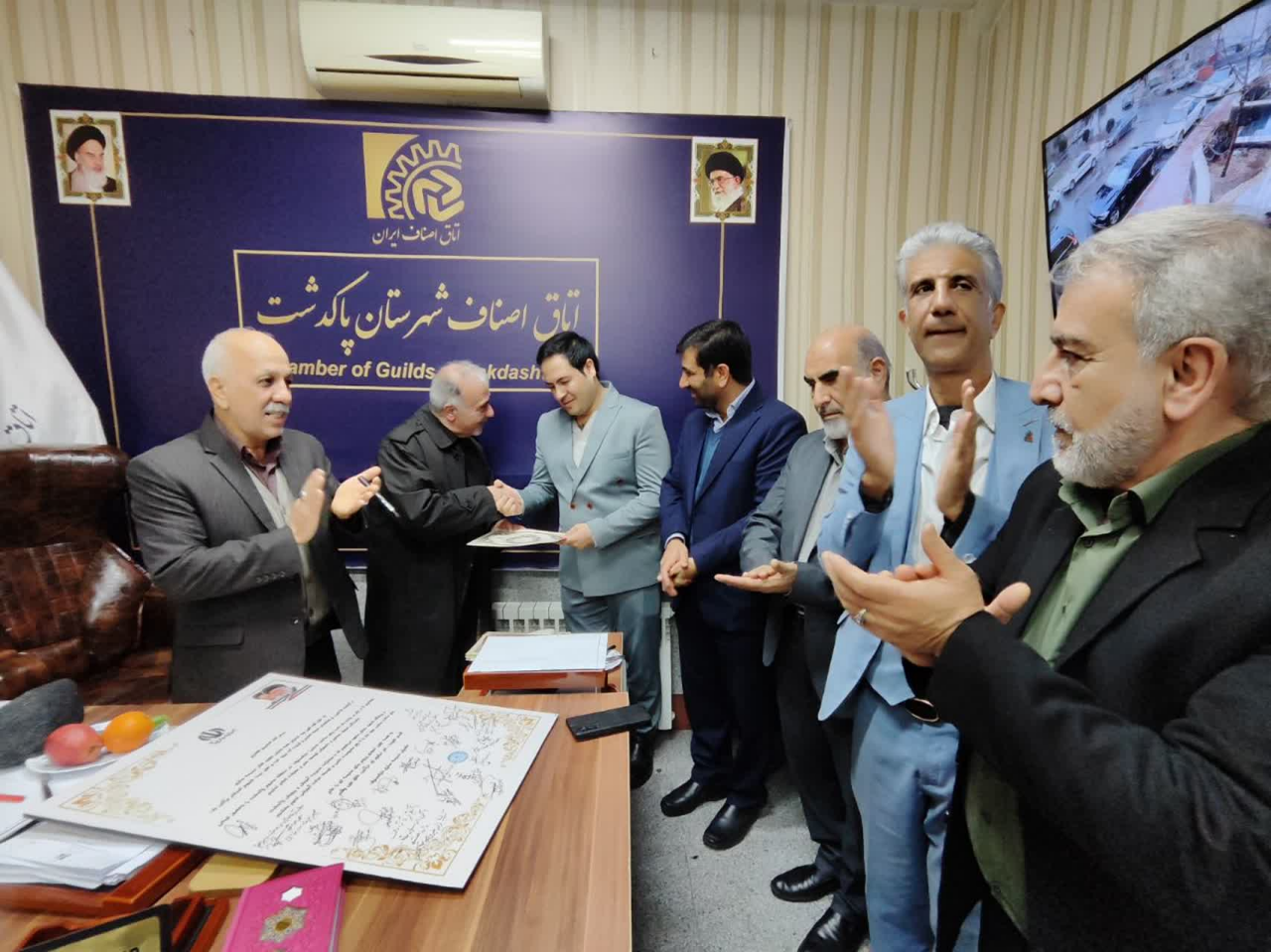 ساخت مدارس با کمک خیرین اصناف در پاکدشت