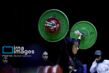 Iran women’s weightlifting league finals