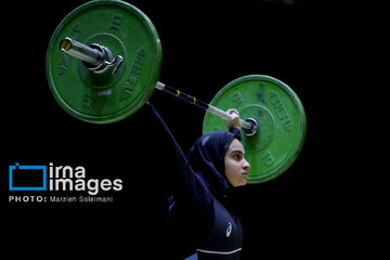 Iran women’s weightlifting league finals