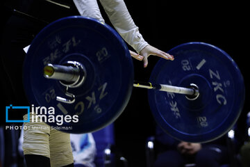 Iran women’s weightlifting league finals