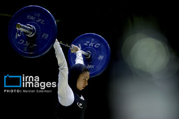 Iran women’s weightlifting league finals