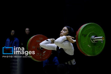 Iran women’s weightlifting league finals