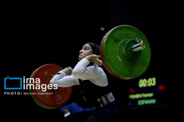 Iran women’s weightlifting league finals