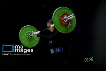Iran women’s weightlifting league finals