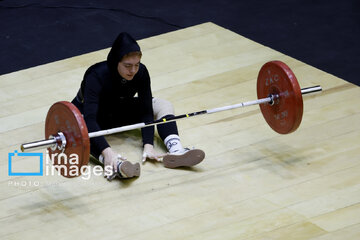 Iran women’s weightlifting league finals