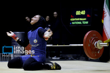 Iran women’s weightlifting league finals