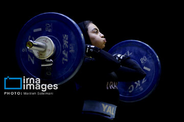 Iran women’s weightlifting league finals