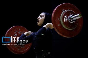 Iran women’s weightlifting league finals