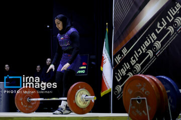 Iran women’s weightlifting league finals