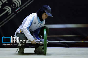 Iran women’s weightlifting league finals