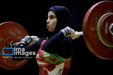 Iran women’s weightlifting league finals
