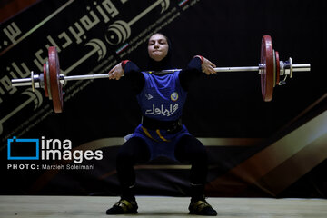 Iran women’s weightlifting league finals
