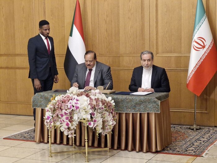 امضای یادداشت تفاهم میان وزرای خارجه ایران و سودان
