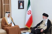 El Emir de Catar se reúne con el Líder Supremo de la Revolución