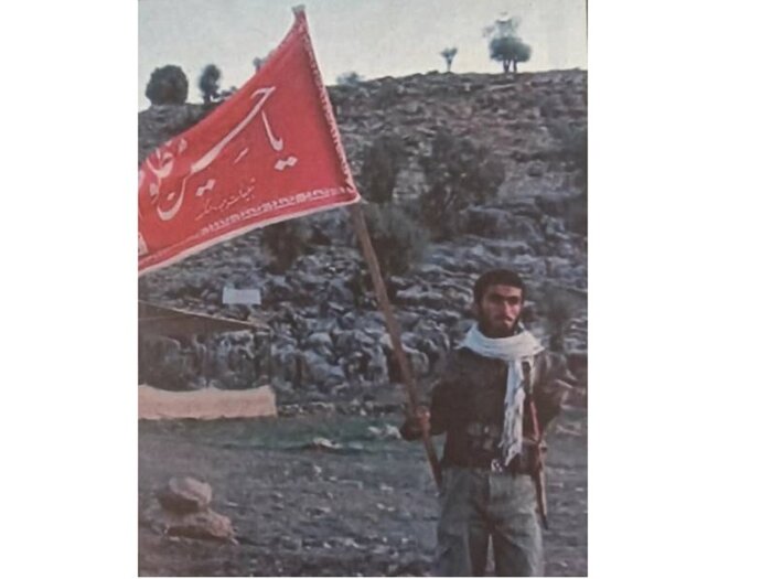 شمشیرزن یک دست در جبهه