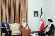 In photos: Emir of Qatar meets with Ayatollah Khamenei