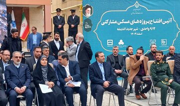 افتتاح ۷۸۰ واحد مسکن مشارکتی در شهر جدید اندیشه با دستور رییس جمهور
