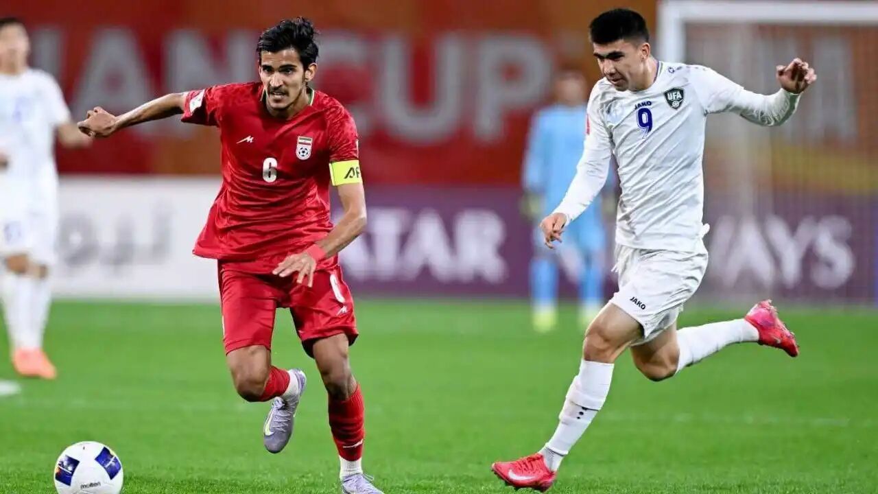 كأس آسيا للشباب تحت 20 عاما: ايران تتصدر المجموعة الثالثة بالفوز على أوزبكستان 2-1