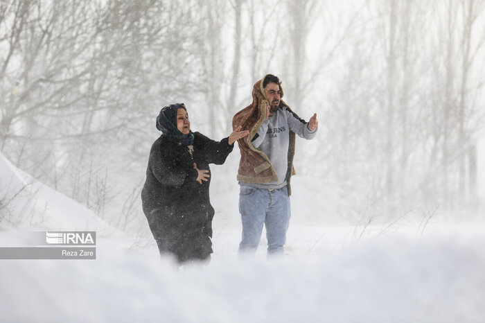 هشدار قرمز بارش برف در شمال کشور/ مازندران در آماده‌باش است