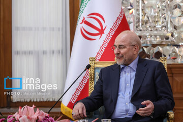 El secretario general de Yihad Islámica Palestina se reúne con el presidente del Parlamento iraní
