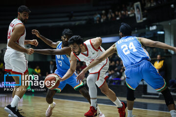 Iran VS India in FIBA Asia Cup 2025 Qualifiers
