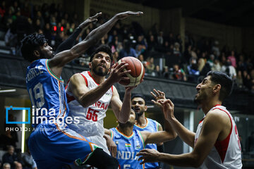 Iran VS India in FIBA Asia Cup 2025 Qualifiers