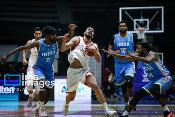 Iran VS India in FIBA Asia Cup 2025 Qualifiers