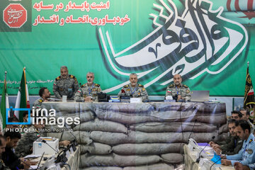 El ejercicio militar conjunto Zolfaqar 1403