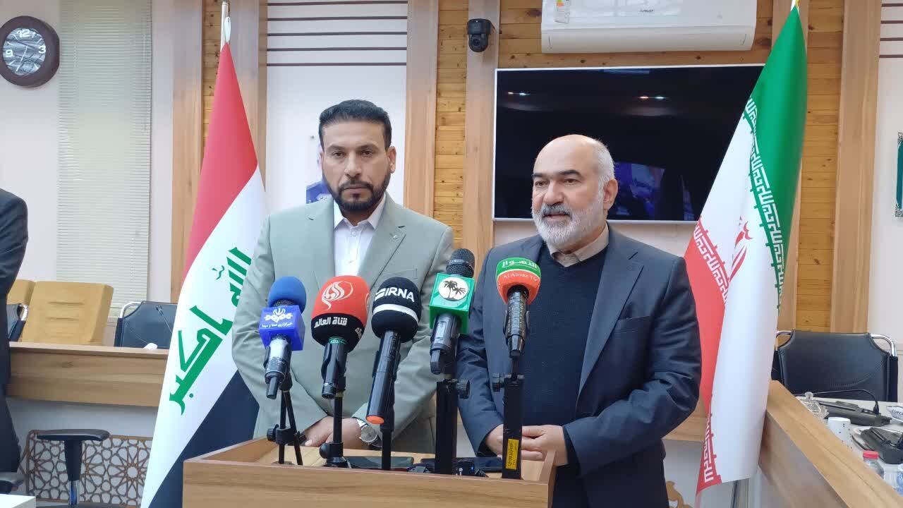 محافظ ميسان العراق يؤكد على توسيع العلاقات التجارية مع إيران