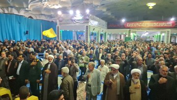 فیلم| آیین بزرگداشت شهید سید حسن نصرالله در کرمان