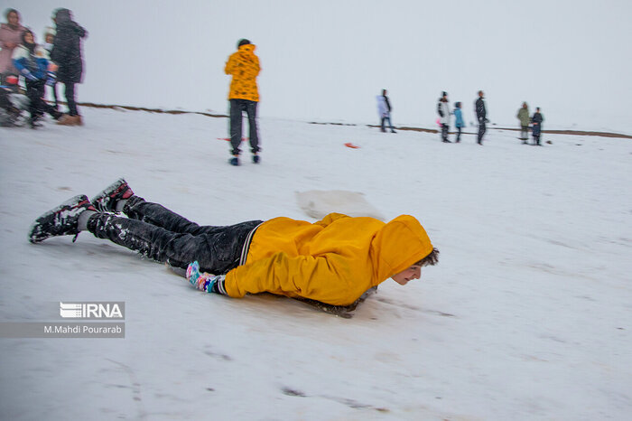 لطفا «فعلا» به برفبازی نروید