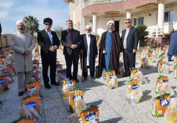 سه هزار سبد کالای نیکوکار گنبدی بر سفره نیازمندان