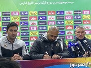 سرمربی سپاهان: خوشحال شدیم بازی را بدون گل خورده تمام کردیم