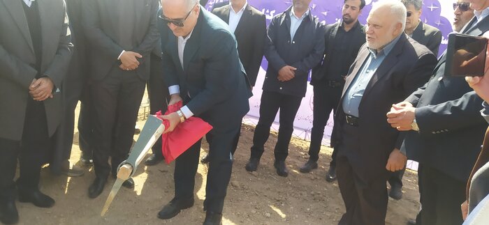عملیات احداث ساختمان شعبه مرزی اتاق بازرگانی در شلمچه آغاز شد