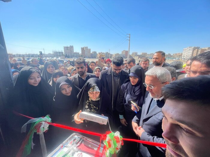 افتتاح بوستان و مجموعه ورزشی بانوان با حضور معاون رییسجمهوری در شهرستان بهارستان